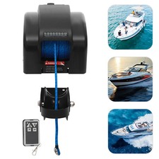 45LBs Boat Saltwater Electric Anchor Winch With Wireless Remote Control 100ft