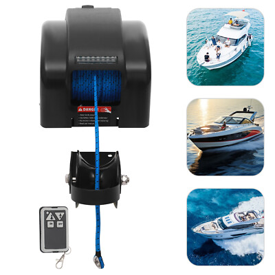 Marine Winch 45LBS Electric With Wireless Remote - Marine - Foto 2