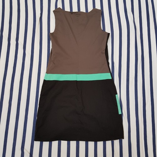 Hübsches Kleid von Skunkfunk (SKFK), S (2), schwarz dunkelgrau beige türkisgrün - Bild 8 von 23