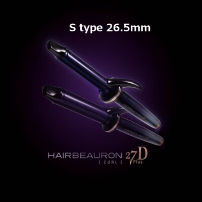Bioprogramming Hair Curl Iron HAIRBEAURON 27D Plus S-type L-type