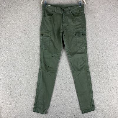 Divided By H&M Skinny Denim Jeans Women's Size 36 Green Mid