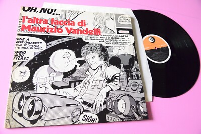MAURIZIO VANDELLI LP L'ALTRA FACCIA ORIG 1970 EX+ COVER ART BONVI !!!!!!!!!