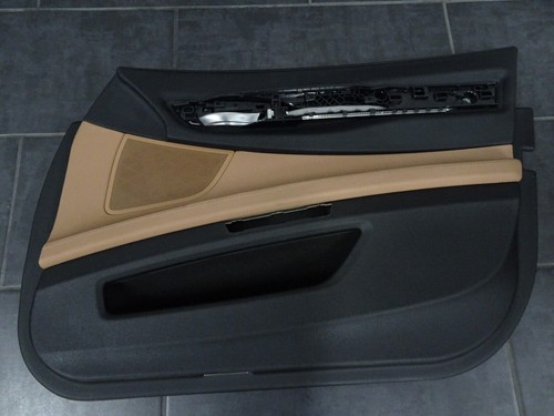 Türverkleidung BMW F01 F02 Vorne Rechts Leder Dakota Sattelbraun Hell