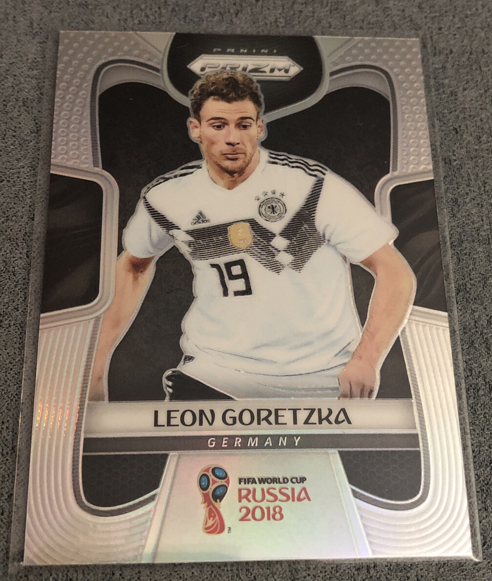 2018 Prizm WORLD CUP SILVER REFRACTOR 92 Leon Goretzka RC Bayern Munich Germany