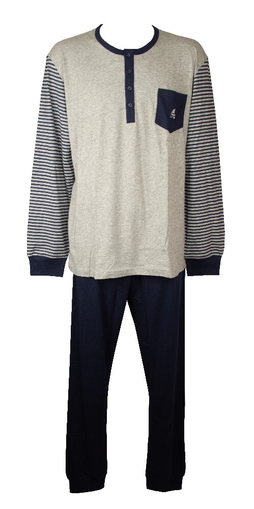 Pigiama uomo LVB ОЧАРОВАТЕЛЬНЫЙ котон маника лунга колло серафино малья диритта панта