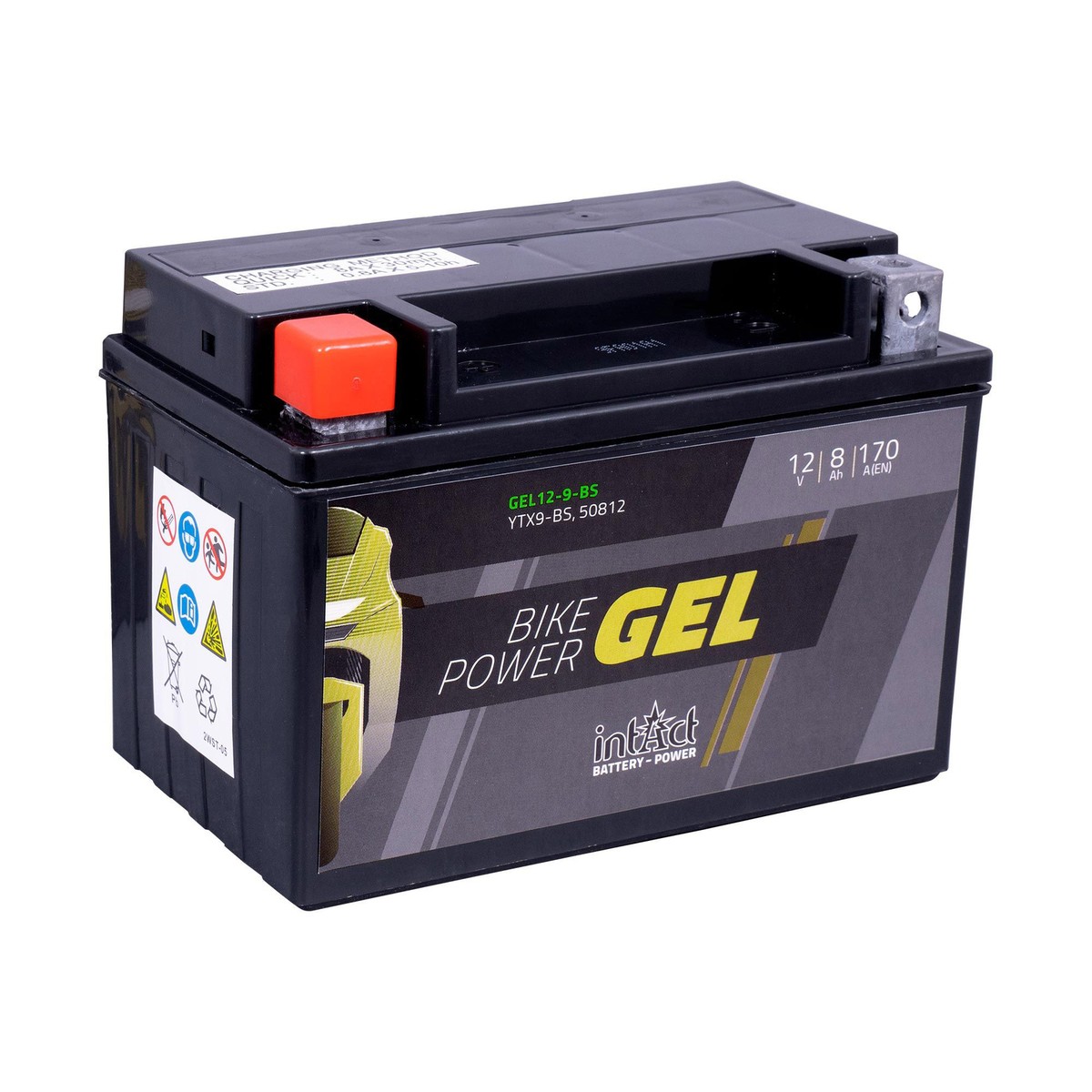 intAct Sealed Gel Battery Suitable For Honda VFR750 RL RC30 1990