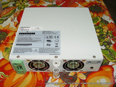 USED ALCATEL LUCENT PS-120W-DC POWER SUPPLY FREE SHIPPING!