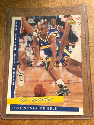 1993-94 Upper Deck Basketball Signature Moves # 239 T Hardaway