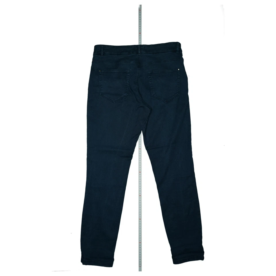 Esprit Damen Jeans Hose super Stretch high slim Skinny Zip S 36 W28 L28 darkblue - Bild 3 von 4