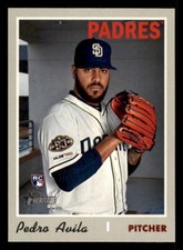 2019 Topps Heritage #684 Pedro Avila San Diego Padres RC
