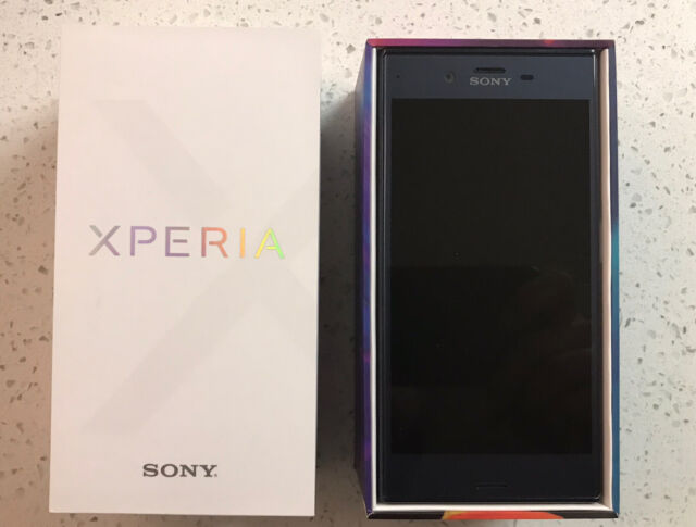 AU Sony Sov36 Xperia Xz1 Android Phone Smartphone Unlocked Blue 