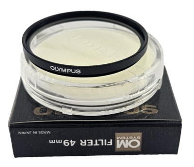 OLYMPUS OM L39 UV Lens Filter E49 49 49mm Japan Neu New 4891/25