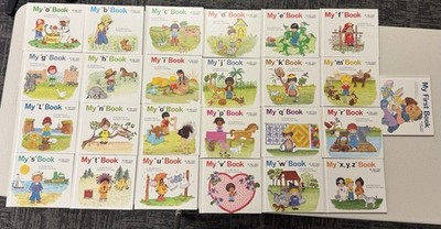 A-Z My First Steps To Reading Alphabet Books By Jane Belk Moncure - Lot of 25