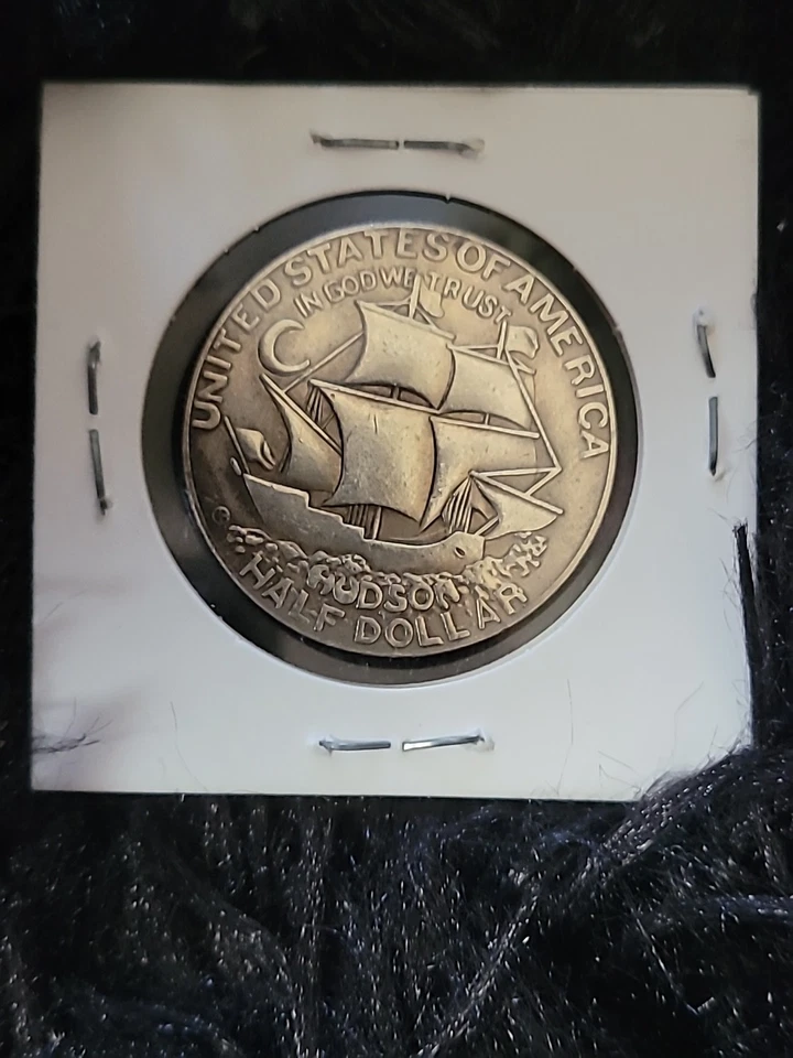 1935 50¢ Hudson Commemorative Half Dollar  - Image 2 of 2