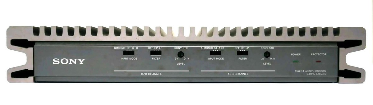 Vintage SONY XM5540F Stereo Power Amplifier 4-channel amplifier