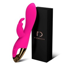 FIDECH G Spot Rabbit Vibrator Sex Toys for Clitoris G spot Stimulation
