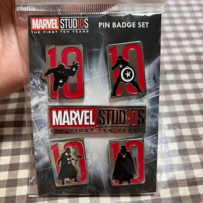 MARVEL Studios 10th Anniversary Pin Badge Set