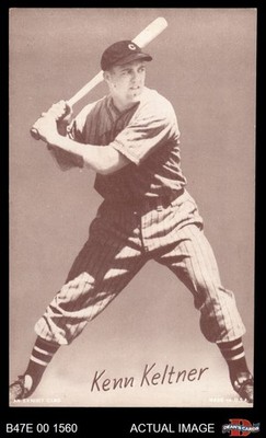 1947 Exhibits Ken Keltner  Indians 5 - EX