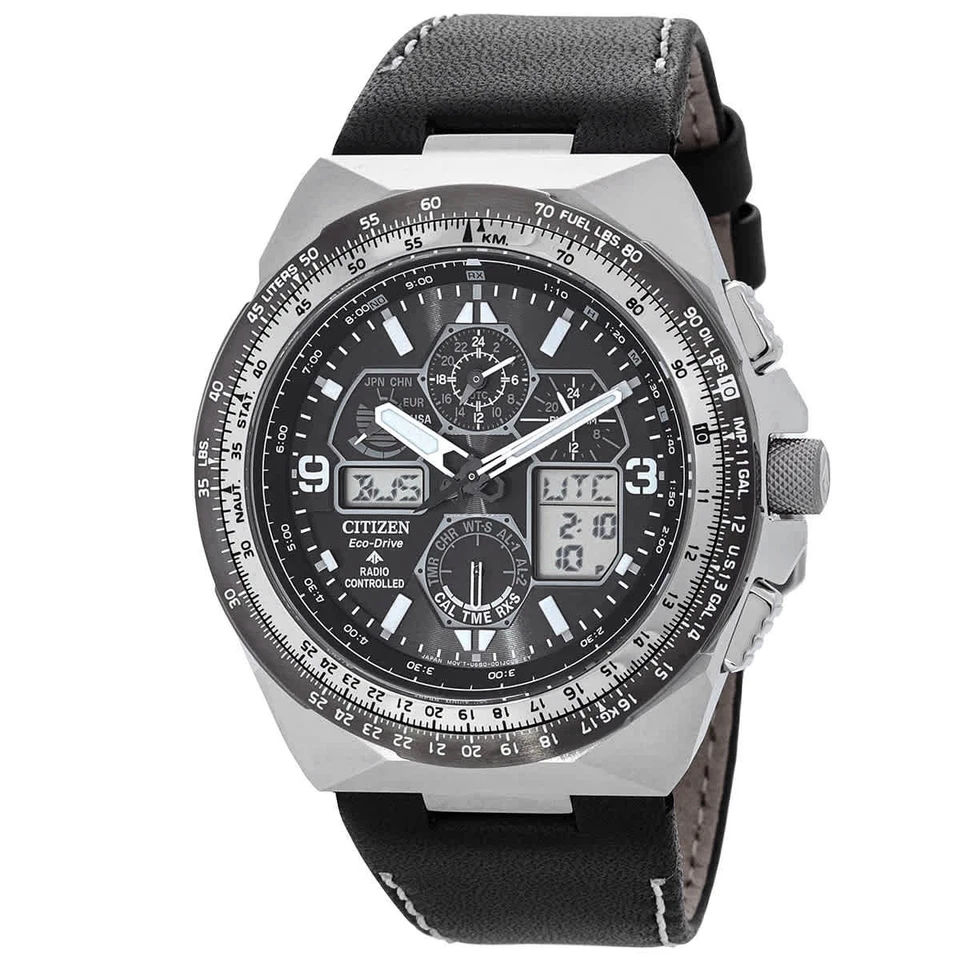 Citizen Promaster Skyhawk A-T Chronograph Black Dial Men's Watch JY8149-05E