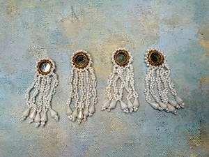 Vintage Afghan Kuchi Tribal Tassel Lot