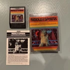 VINTAGE ATARI 2600 RIDDLE OF THE SPHINX GAME CIB