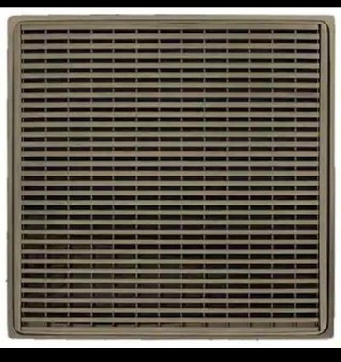 Infinity Drain WD 5-2A SB Satin Bronze 5 x5  Shower Drain Kit Strainer Hair Kit