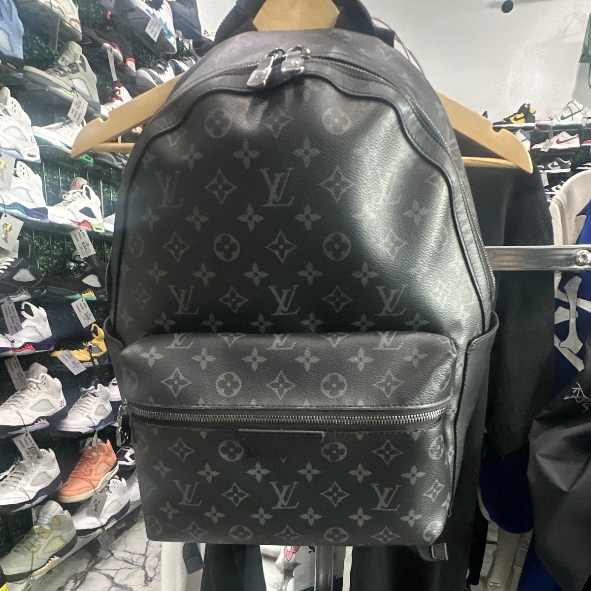 Louis Vuitton Backpack Black Bags for Men for sale | eBay Louis Vuitton Backpack Black Bags for Men for sale | eBay