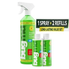 BugMD Pest Control Essential Oil Concentrate 3.7 oz, 2 Pack with Spray Bottle