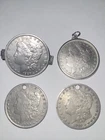 LOT OF (4) US MORGAN 1878-1900 SILVER DOLLARS! 90% Silver! FREE SHIPPING!!!