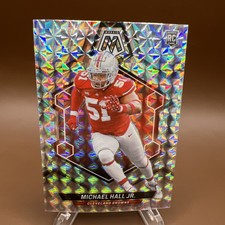 2024 Mosaic - Silver Mosaic Prizm - Browns Rookie RC -Michael Hall Jr. #352
