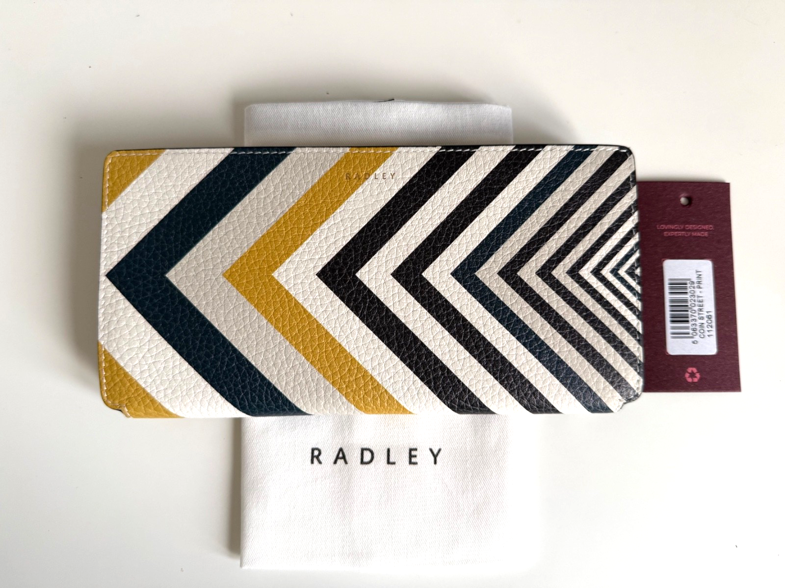 Radley Coin Street Large Leather Purse BNWT & Dust Bag