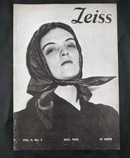 Original Zeiss Magazine July 1936 Vol. 2 No. 7 – Vintage Photography Collectible