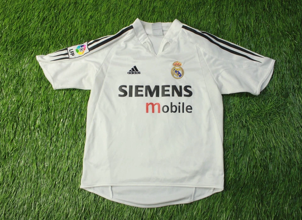 CAMISETA DE FUTBOL REAL MADRID OWEN 2004-2005 LOCAL ADIDAS ORIGINAL JOVEN S Foto 2 de 4