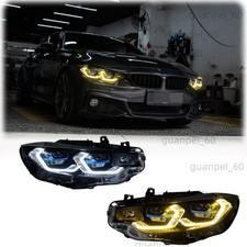 LED Headlights Assembly For BMW 4 Series F32 F36 F82 Xenon/HID Facelift L+R