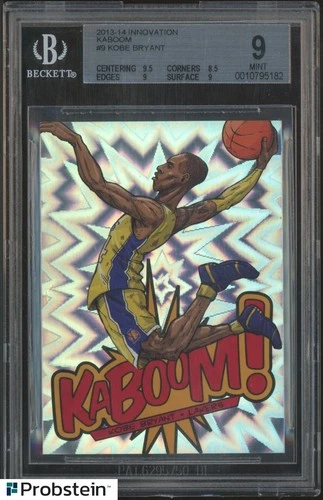 2013-14 Panini Innovation KABOOM! #9 Kobe Bryant Lakers HOF SSP BGS 9 MINT