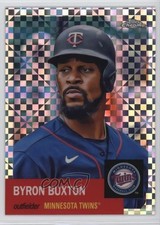 2022 Topps Chrome Platinum Anniversary X-Fractor Byron Buxton #22 fm0