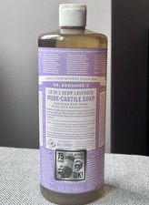 Savon-lavande liquide pur de Castille Dr. Bronner's 32 oz liquide
