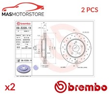 BREMSSCHEIBEN SATZ PAAR VORNE BREMBO 09E2291X 2PCS P FÜR SUZUKI SWACE