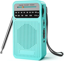 Small Radio, Portable Radio FM/AM Transistor Radio with Excellent Receiving 