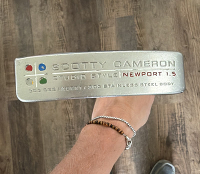 Scotty Cameron Studio Style Newport 1.5 RH 28  - GSS insert in great shape