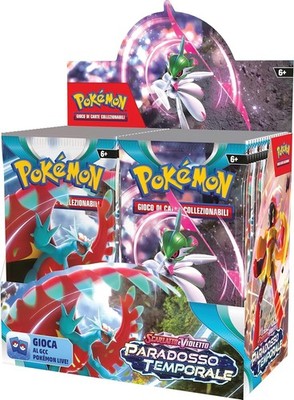 Pokémon TCG Scharlach und Lila - Zeitparadox Box - 36 Umschläge