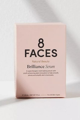 8 FACES THE SKIN BRIGHTENER BRILLIANCE SERUM FULLSIZE 1 OZ NIB