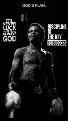 Gervonta Davis Boxing Motivational Poster Gym Wall Art
