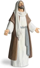 Jesus Christ Statue with Open Arms, Hand Painted Saint Statue Religious Modern H