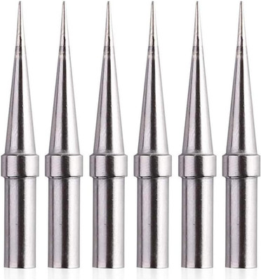 6Pcs Replacement Tips for Weller ET Soldering Iron Tips for WES51/50,WESD51,WE10