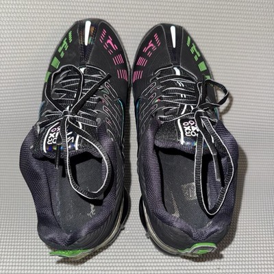 Nike Air VaporMax 360 Black Green Pink Iridescent Athletic Sneakers Shoes Mens 9 Nike Air VaporMax 360 Black Green Pink Iridescent Athletic  main image 4
