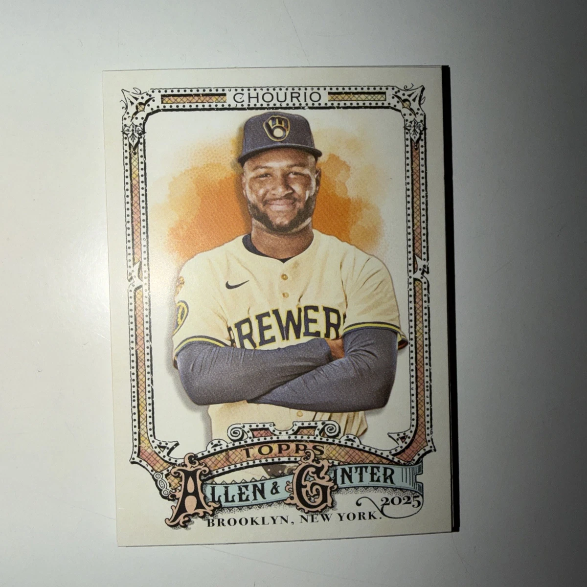 Topps Allen & Ginter MLB No. 2025 Jackson Chourio 76