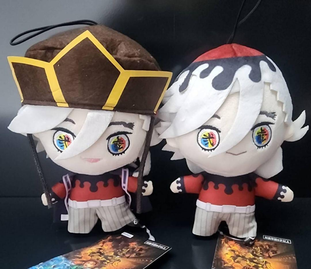 doma48 ぬいぐるみ フィギュア plush ハンドメイド 2体セット Demon Slayer Kimetsu no Yaiba Plush Toy Doll Doma Douma Set of 2