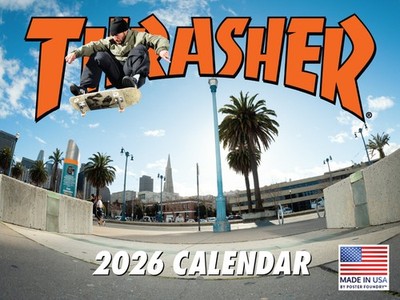 Thrasher Calendar 2026 Monthly Wall Calender 12 Month Made In The USA