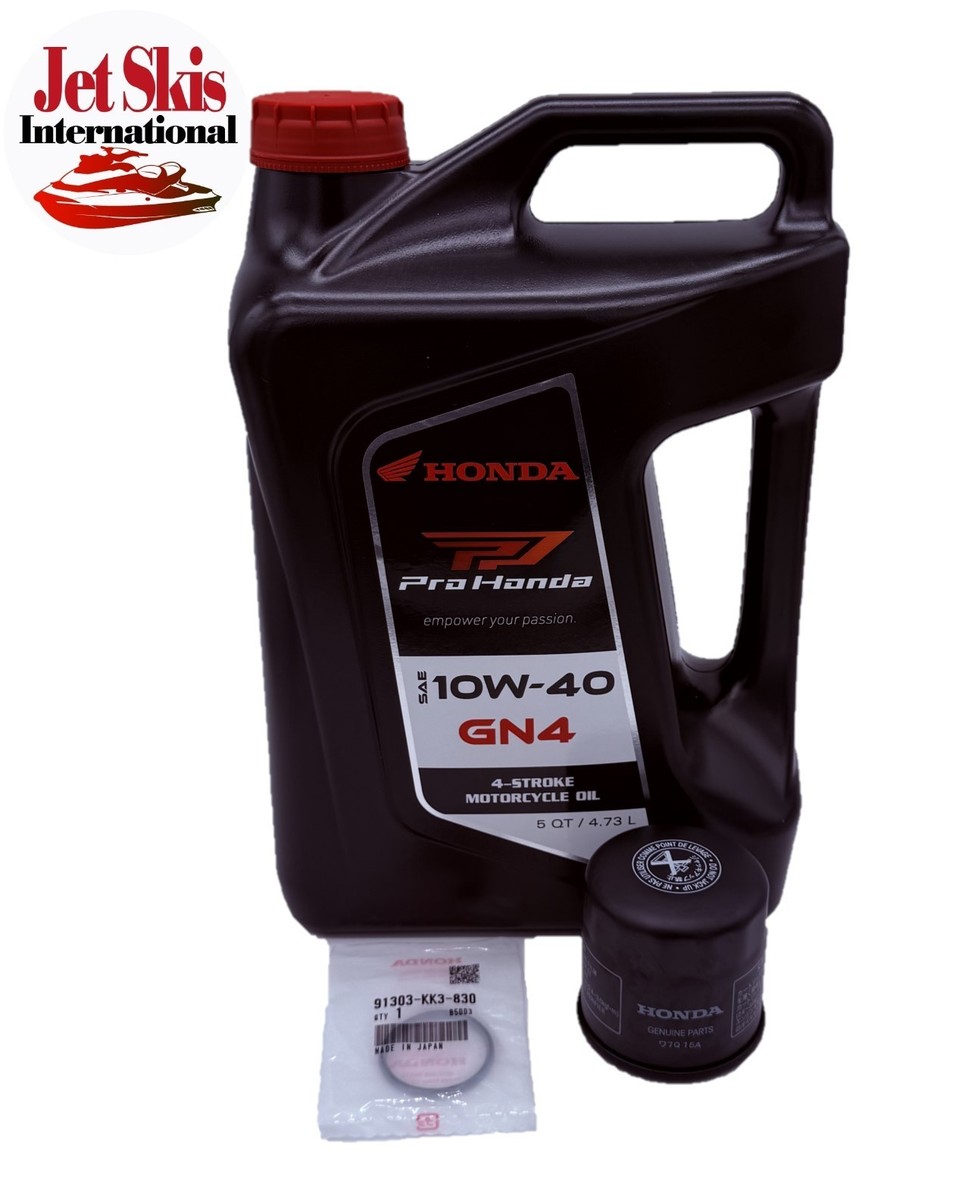 JETBOIL&HONDAコラボ特注希少Flash・BK&HONDAロゴ入り新品 OEM Honda AquaTrax Oil Change Kit F-12 (X) R-12 (X) (2002-2007) | eBay